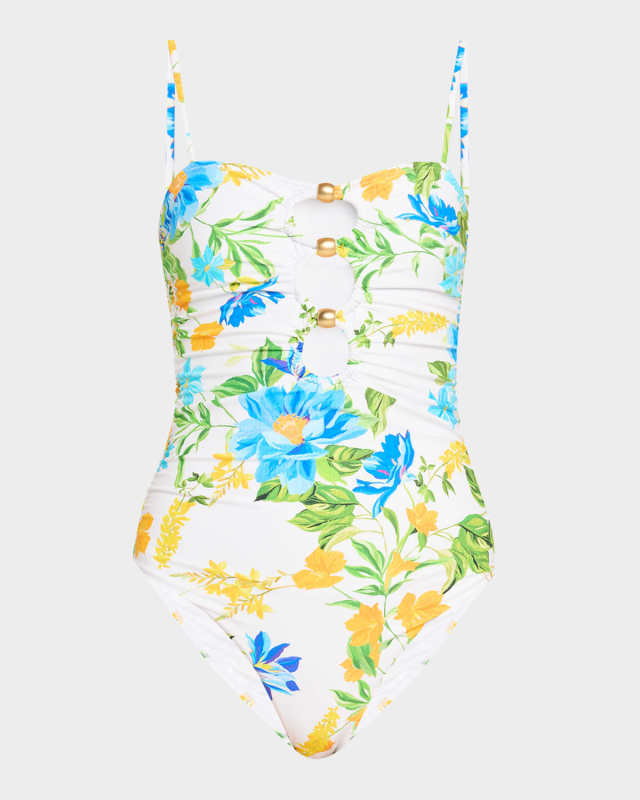 Keyhole One-Piece Swimsuit